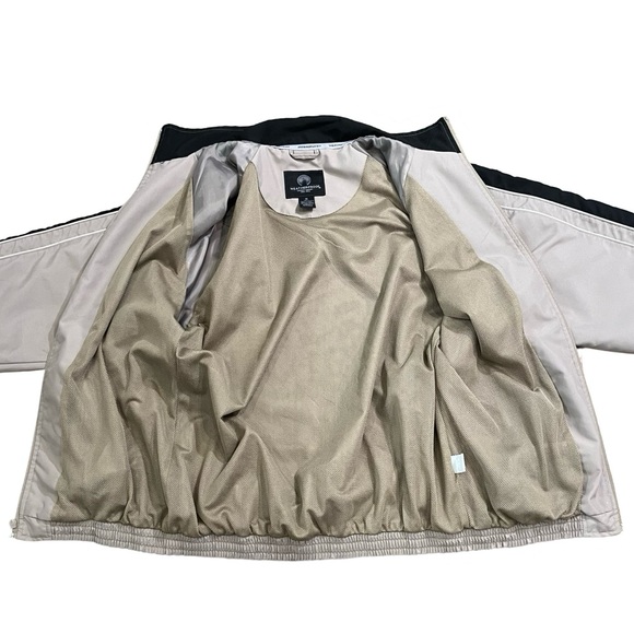 ⭐️ Weatherproof Men’s Jacket | Windbreaker | Full Zip | Tan | Size M | 80s Style - Picture 4 of 8